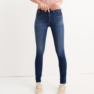 Madewell High Riser Skinny Jeans
